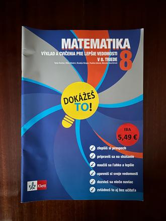 Matematika 8.ročník- pracovný zošit, 