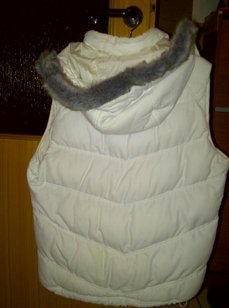 Biela damska vesta, m