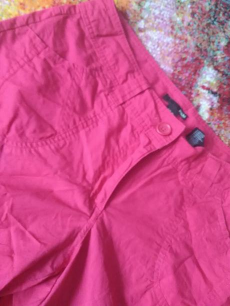 Kratasy ružové dámske, h&m,38