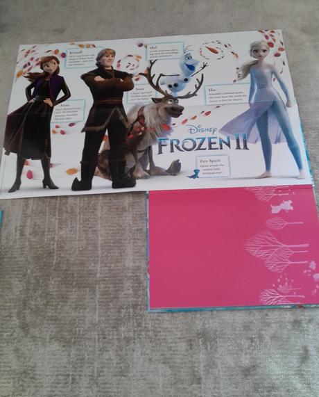 Knižka frozen 2 po anglicky, 