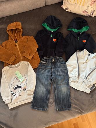 Balik chlapčenského oblečenia, 86–98