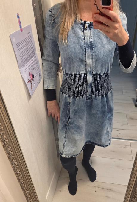 Riflove šaty l/xl, l