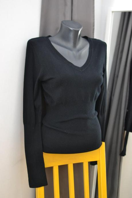 Čierny pulóver xs, xs