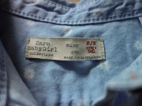 Mäkká rifl. košela zara, zara,98