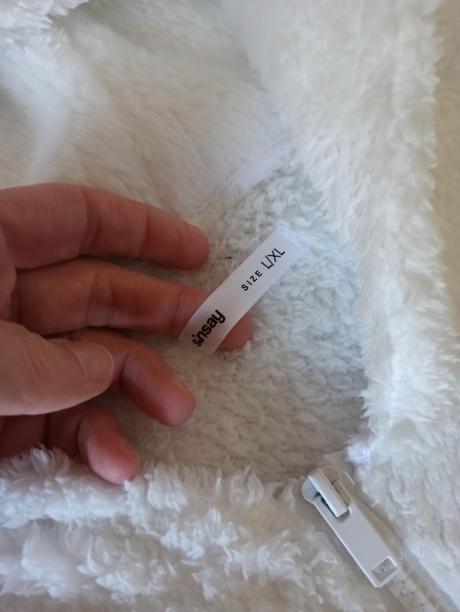 Nová huňatá mikina l/xl, sinsay,l