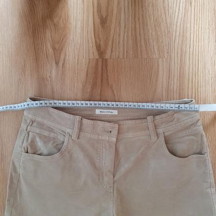 Béžové bavlnené nohavice, marc o´polo,m