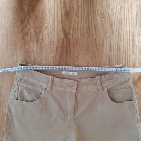 Béžové bavlnené nohavice, marc o´polo,m