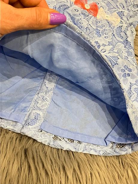 Dievčenské čipkované šaty overkids(6-9 mes.), 68