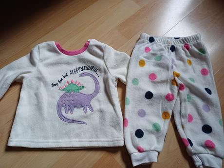 3x teplé pyžamko v.74/6-9 mesiacov, carter's,74