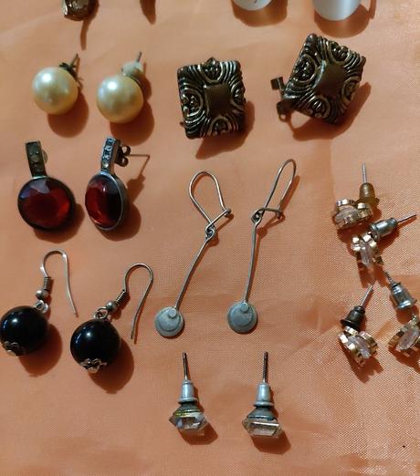 Retro náušnice spolu, 