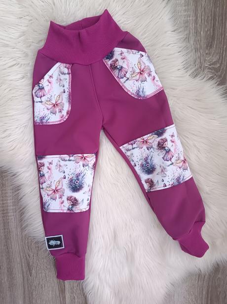 Softshellové nohavice, 80 - 134