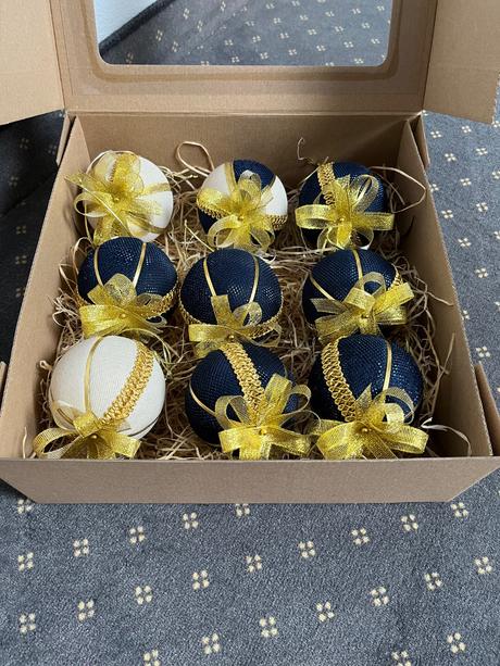 Hand made vianočné ozdoby, 