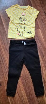 Tričko plus tepláky, f&f,110