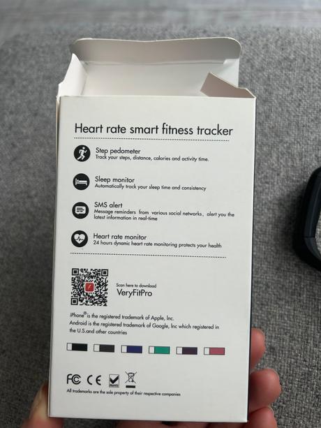 Fitness náramkové hodinky, 