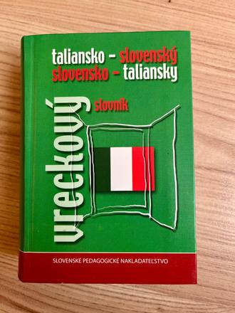 Taliansko slovensky vreckovy slovnik, 