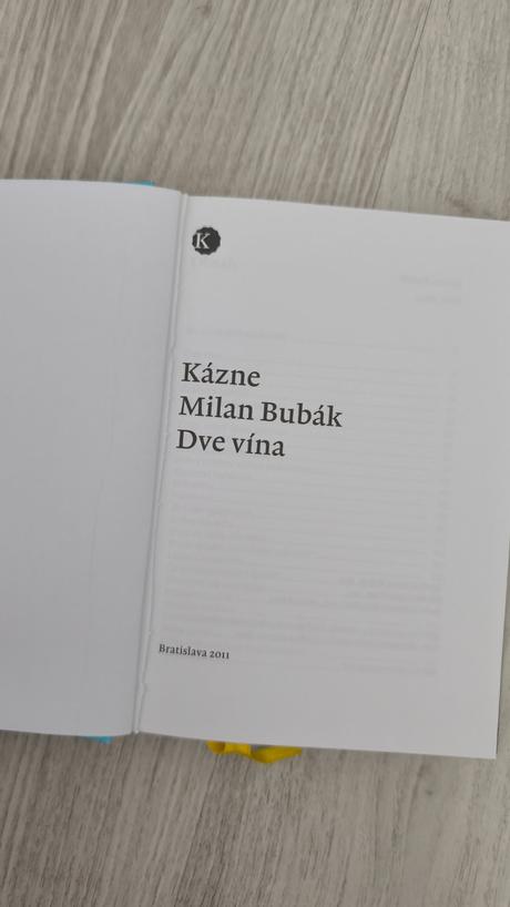Kázne dve vína milan bubák,