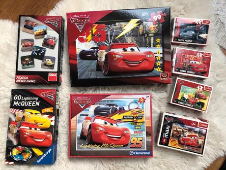 Puzzle mcqueen cars, 