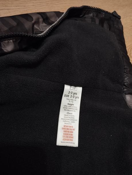 Chlapčenská prechodná bunda, f&f,98