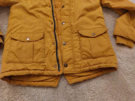 Žltá bunda 158/164, tchibo,158