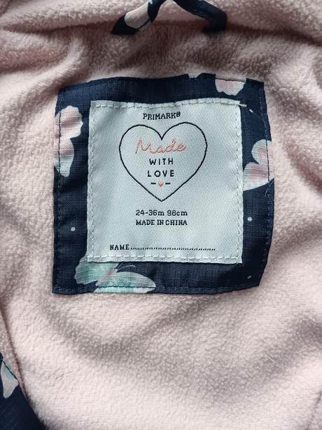 Bundička primark, primark,98