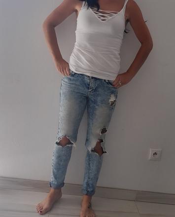 Dámske rifle cropp, xs