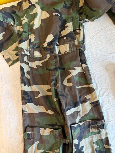 Vojensky overal na airsoft,poľovnícky detský ove, 134