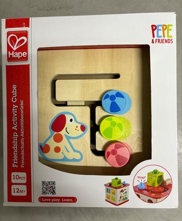Hape - activity kocka priatelstvo,