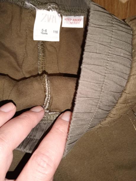 Oteplené nohavice zara, 110/116, zara,110