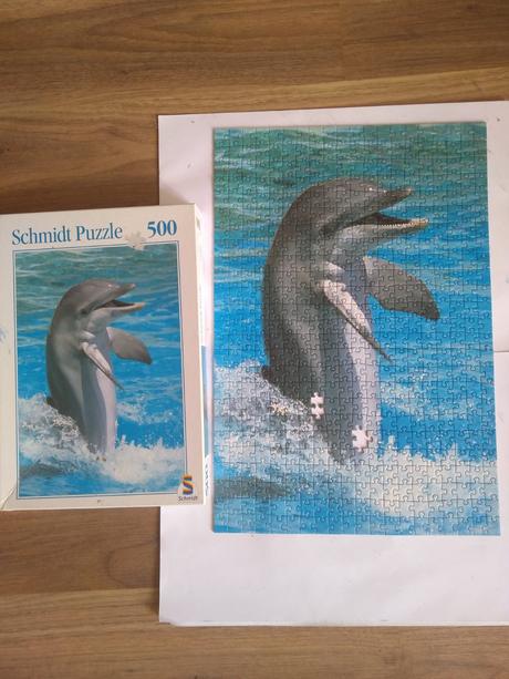 Puzzle 500 delfin,