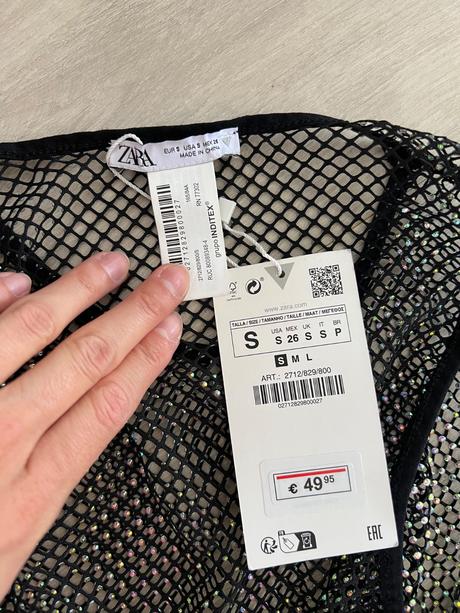 Nové zara sieťkované šaty, zara,s