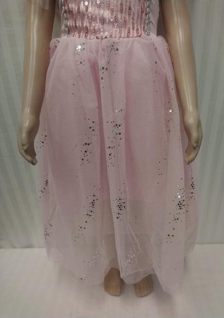 Kostým princezná ružové šaty, 8-10r, 128-140 cm,