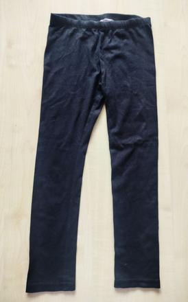 Čierne trblietavé legíny, h&m,122