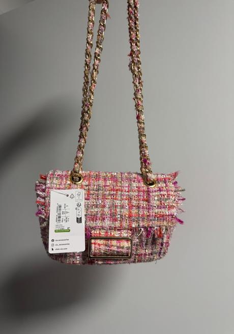 Ružova mini kabelka, f&f