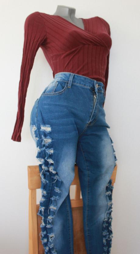 Potrhane originalne rifle, xl