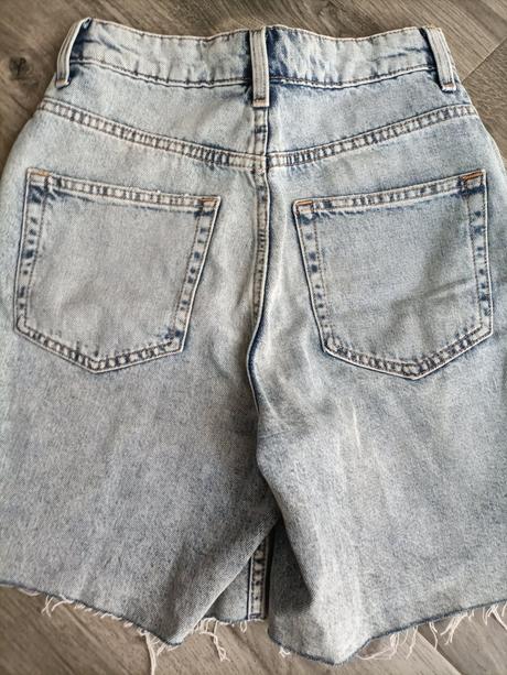 Riflové kraťasy, h&m,34