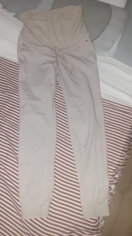 Tehotenské  nohavice h&m jarné, h&m,38