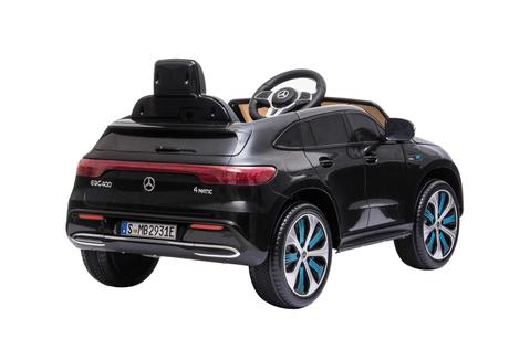 Elektrické autíčko mercedes-benz eqc čierne,