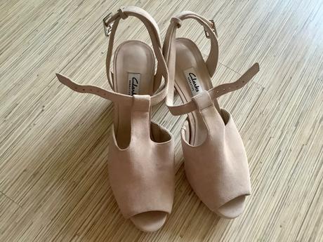 Kožené sandale clarks, clarks,39