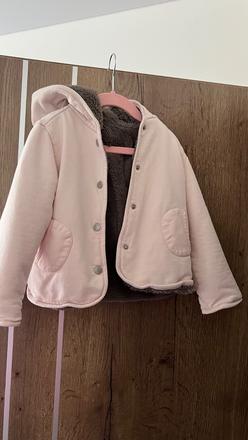 Obojstranný teplý kabatik, 104