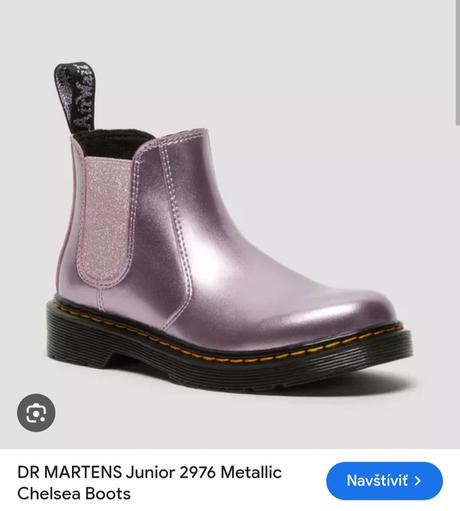 Dr. martens perletove topanky, vd 19,5 cm, 31