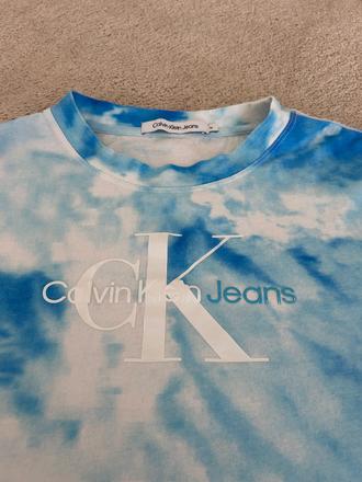 Tricko crop, calvin klein,m