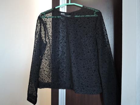 Krajková blúzka - top stav -pošta grátis, m