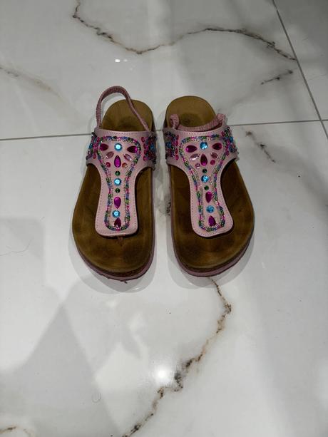 Dievčenské žabky 36, deichmann,36