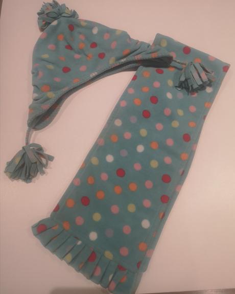 Dievčenská čiapka+šál next 3-6rokov, next,110