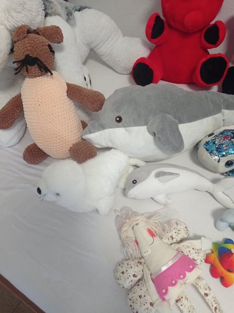 Mega set plyšových hračiek top stav, 