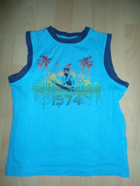 Modre tricko, c&a,122