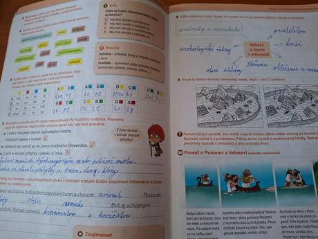 Pracovné zošity a učebnice vypracované,