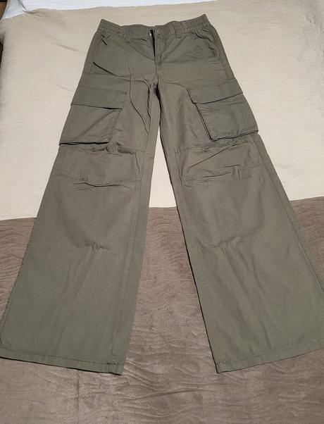 Dámske/dievčenské kapsáčové nohavice,, h&m,30