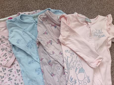 Pyžamo 7ks, č. 74, 6-9 mesiacov, disney,74