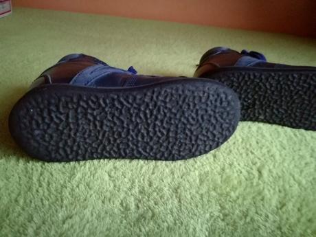 Detské kožené topánky č. 22, 22